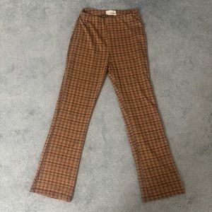 Urban outfitters flannel stretchy pants
